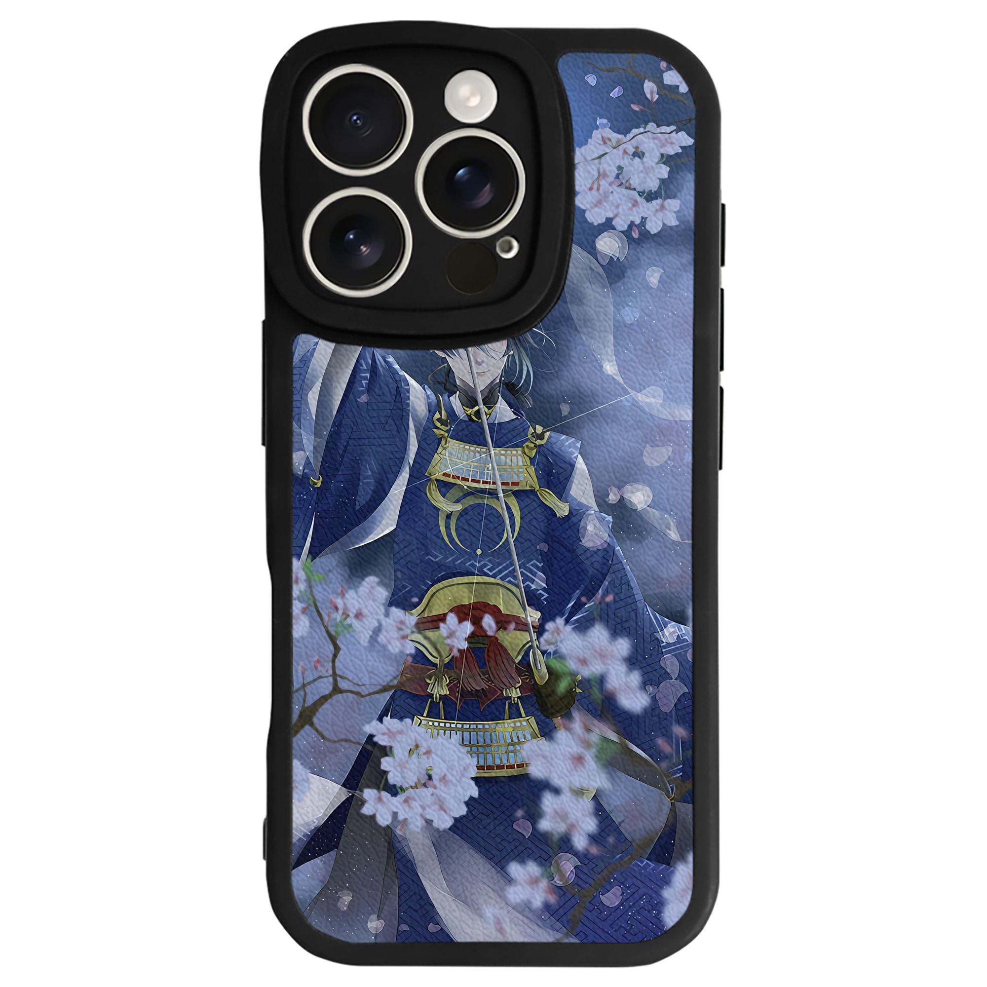 （画像用） 刀剣乱舞 Touken Ranbu 【iPhone 16シリーズ対応】シリコンスマホケース（レザー調） 材質：シリコン
